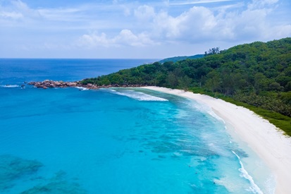 Anse Lazio à Praslin - l'une des plus belles plages du monde