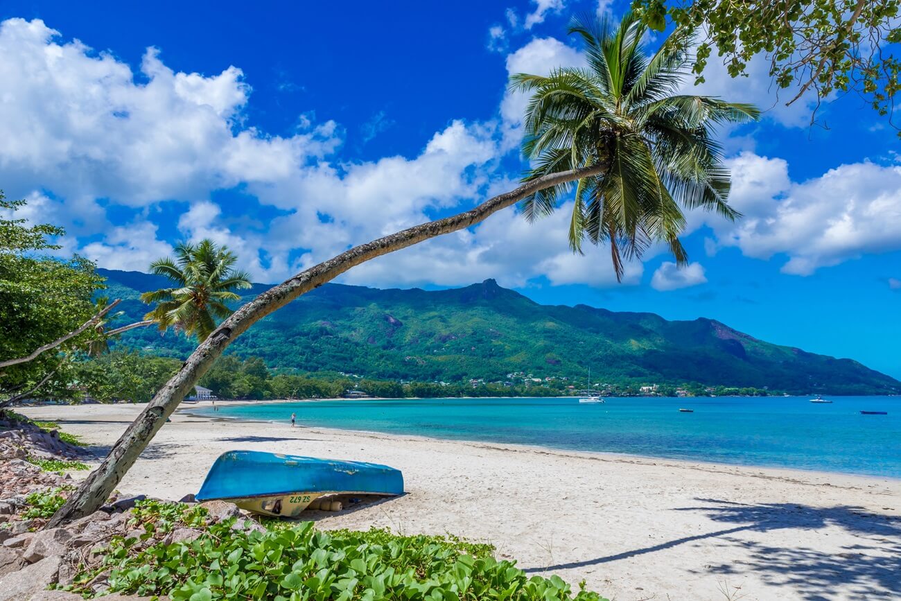 Beau Vallon is the most famous beach in Seychelles