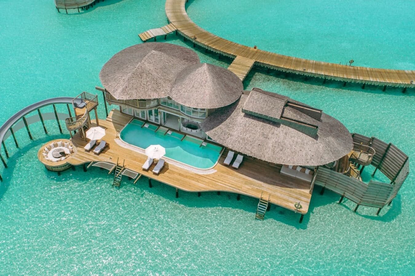 Les meilleures villas sur pilotis avec piscine aux Maldives