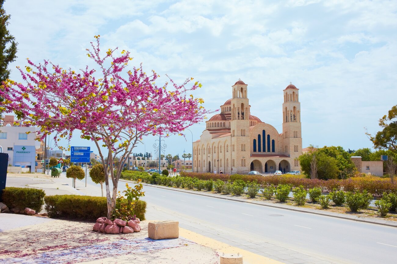 Cyprus: attractions on the map
