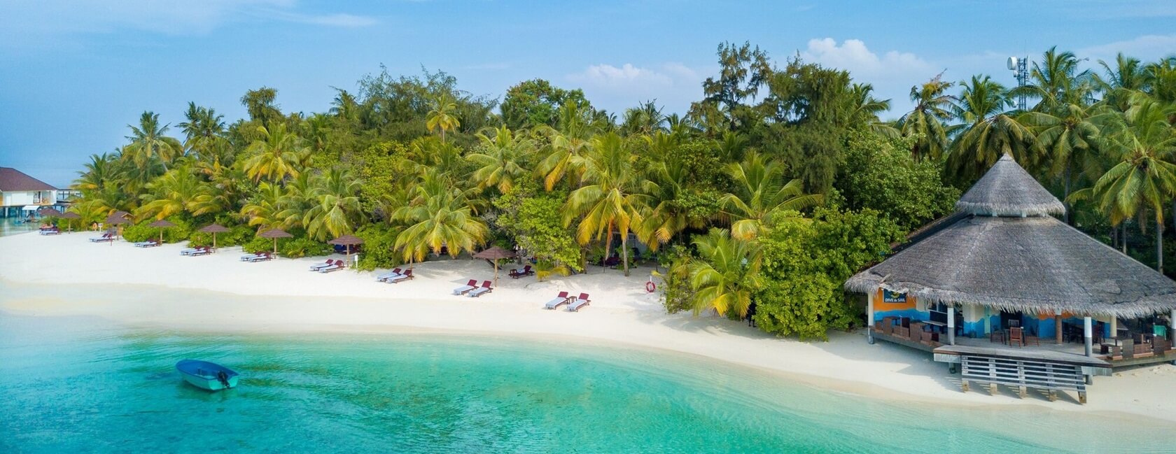 The greenest and most lush islands of the Maldives