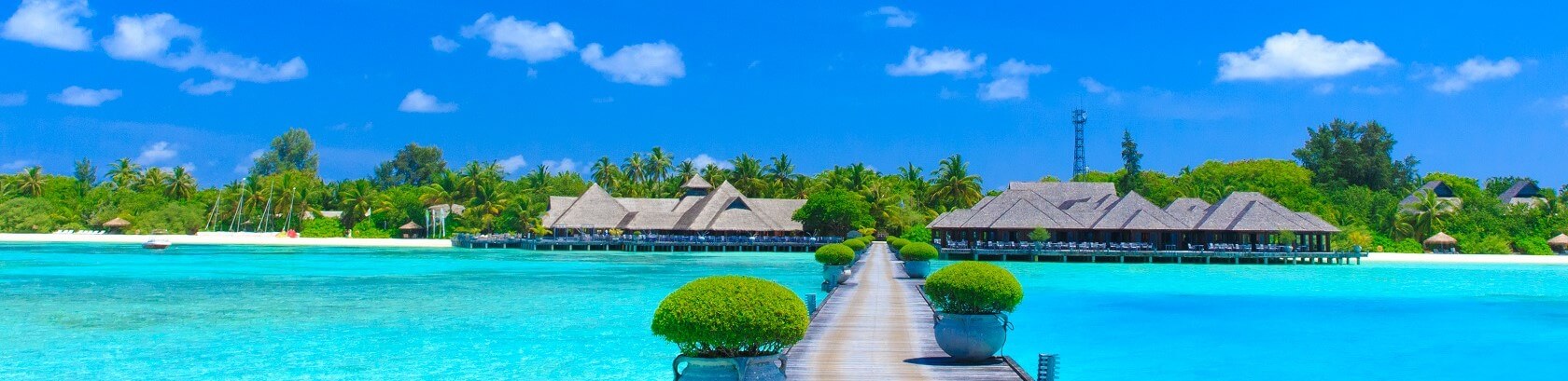 Villas confortables pour trois adultes aux Maldives
