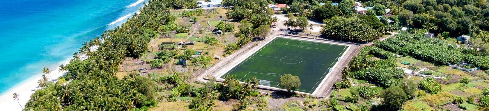 Maldives hotels with football (soccer) field