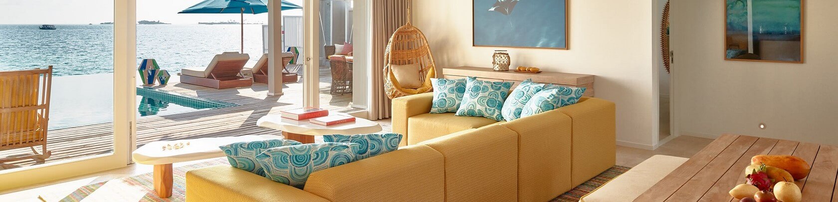 Villas with two rooms in the Maldives: inexpensive options