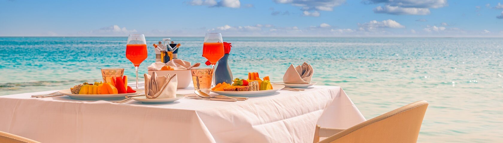 Menus des restaurants aux Maldives