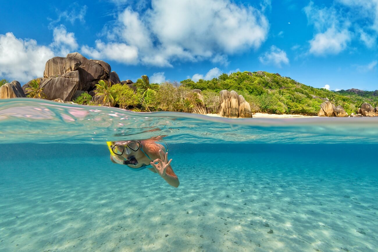 Snorkeling in the Seychelles: when to go, the best places