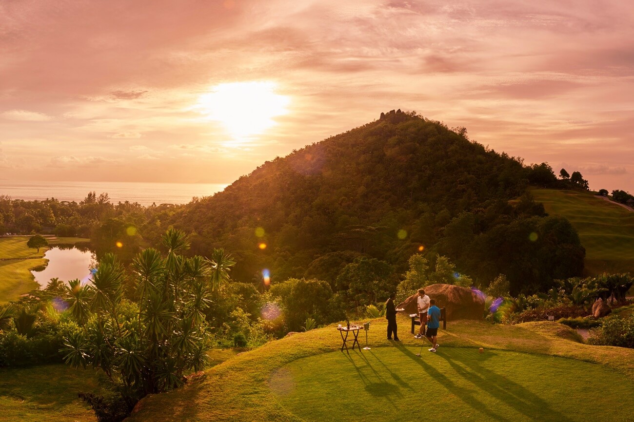 Golf in Seychelles and Constance Lemuria Resort