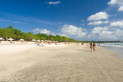 Kuta - the most popular area of Bali