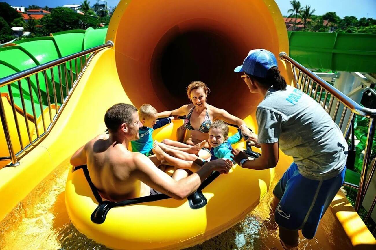 Water parks in Bali - fun for the whole family
